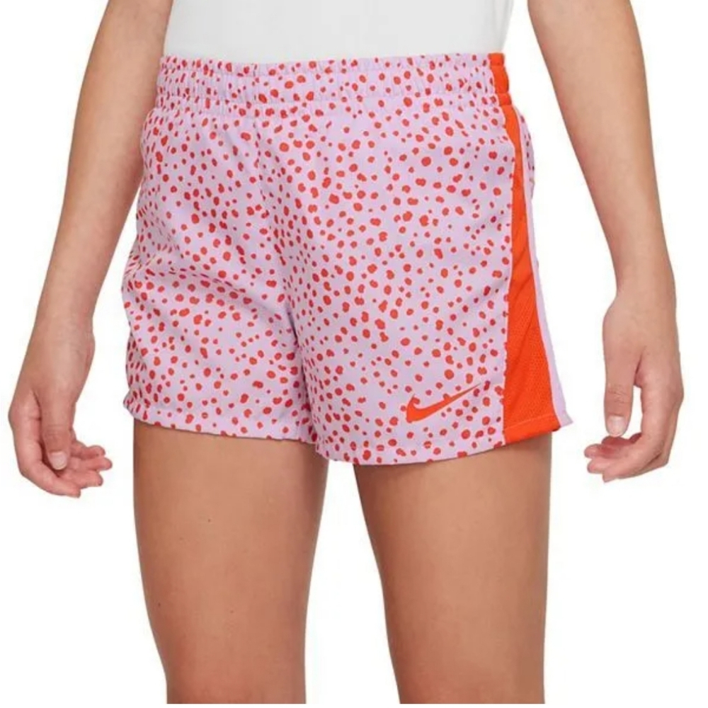 Nike Girls' 10K2 Animal AOP Shorts L NWT